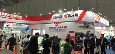 1277星际电子游戏超高快喷码机上海展会最后一天，人气依然不减